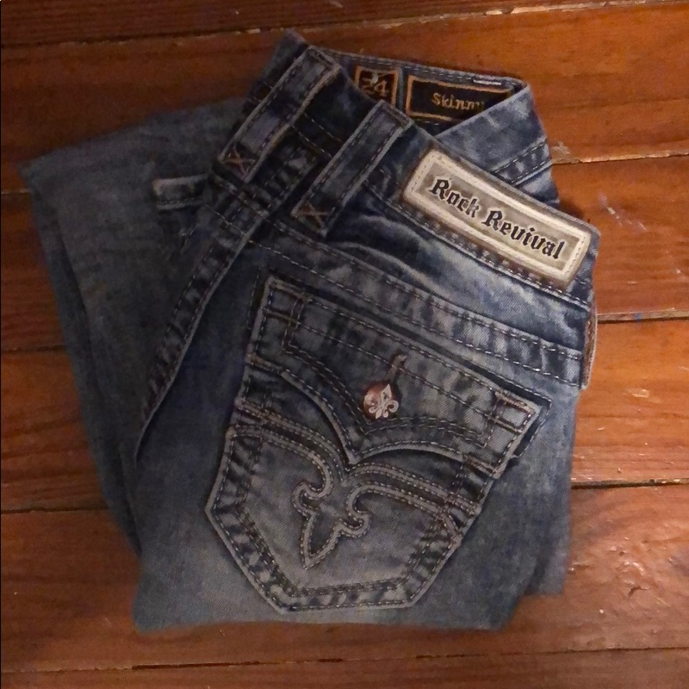 Rock revival skinny jean